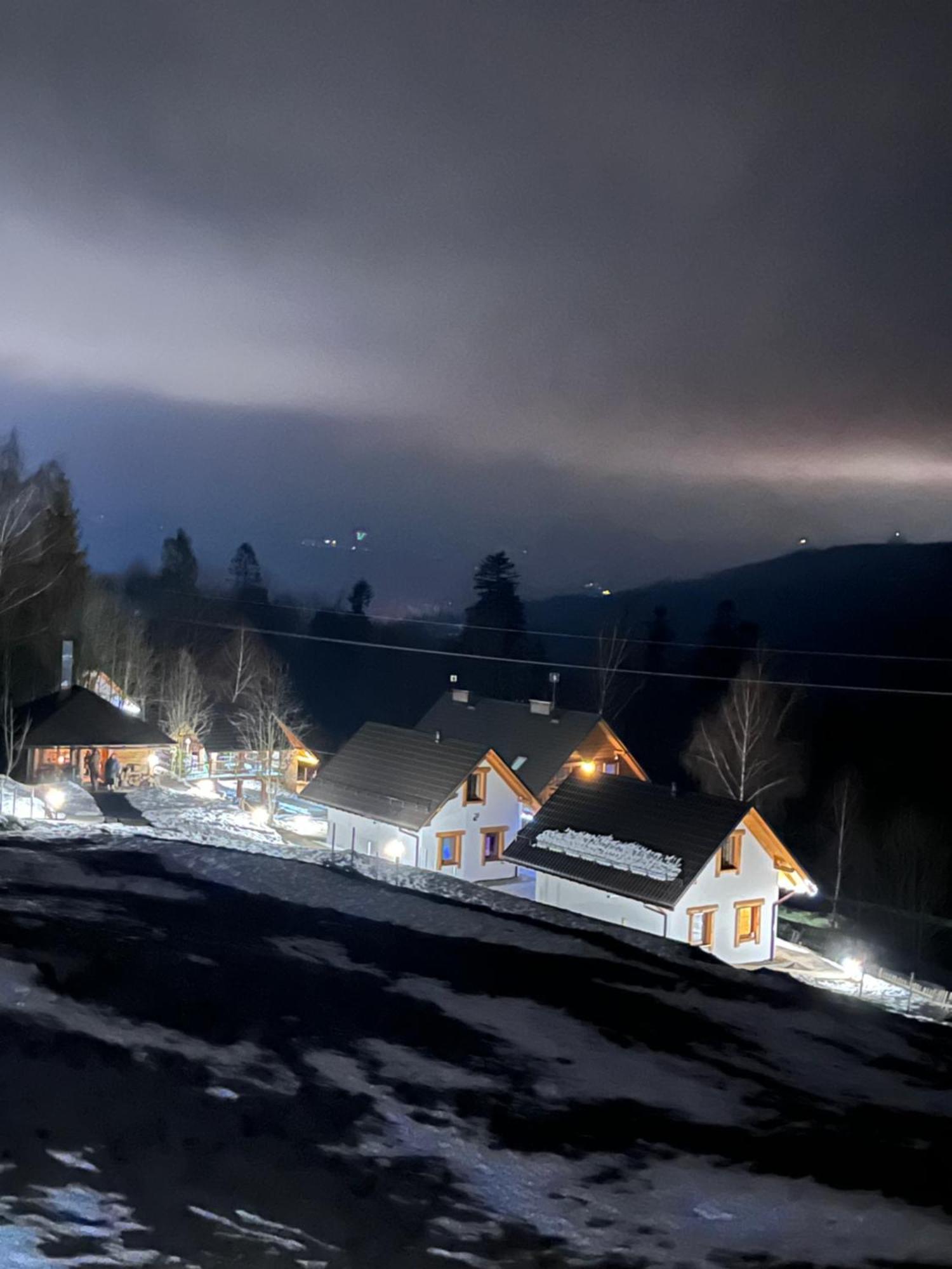 Domki - Zajazd Zielenska Polana Wisła Buitenkant foto