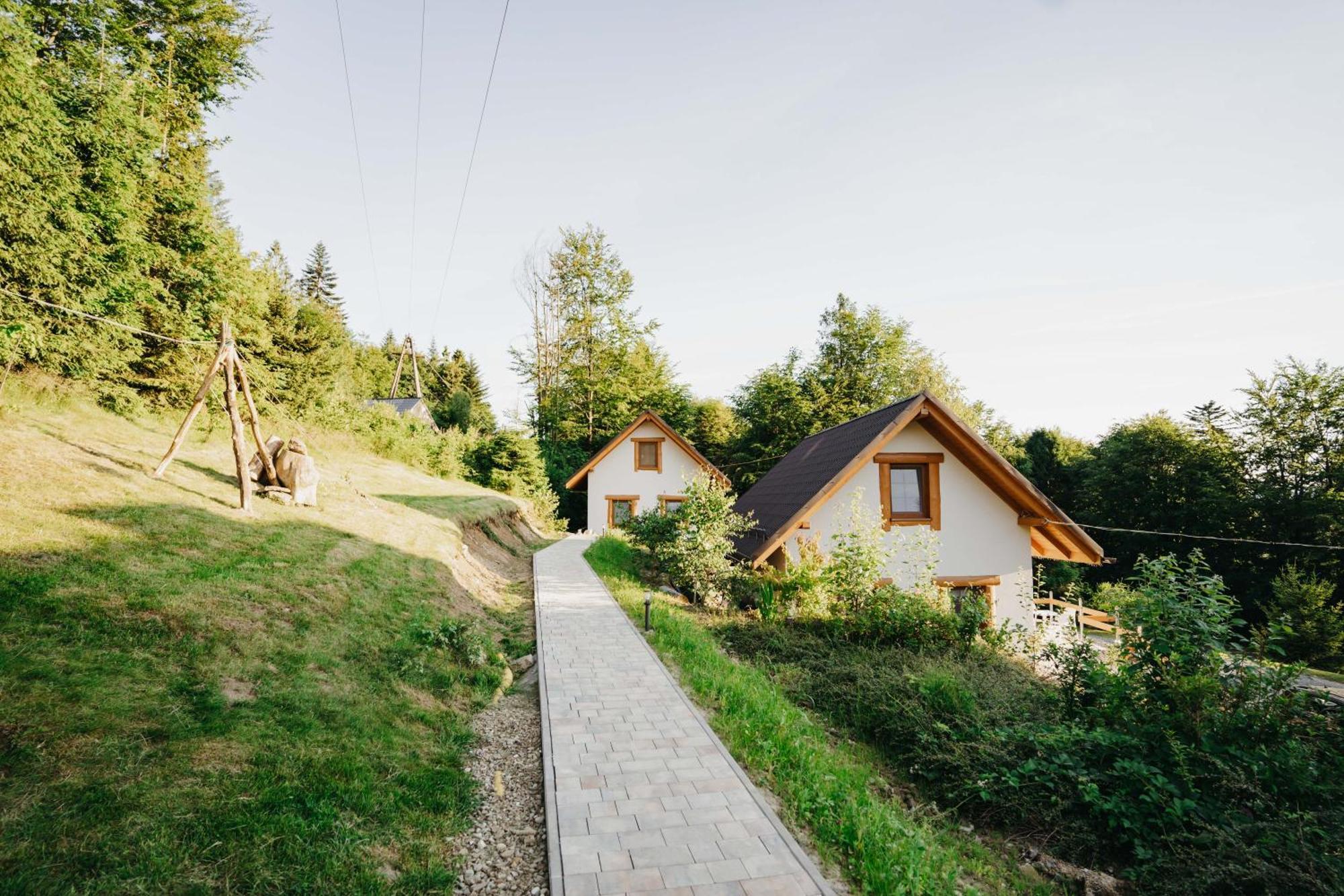 Domki - Zajazd Zielenska Polana Wisła Buitenkant foto